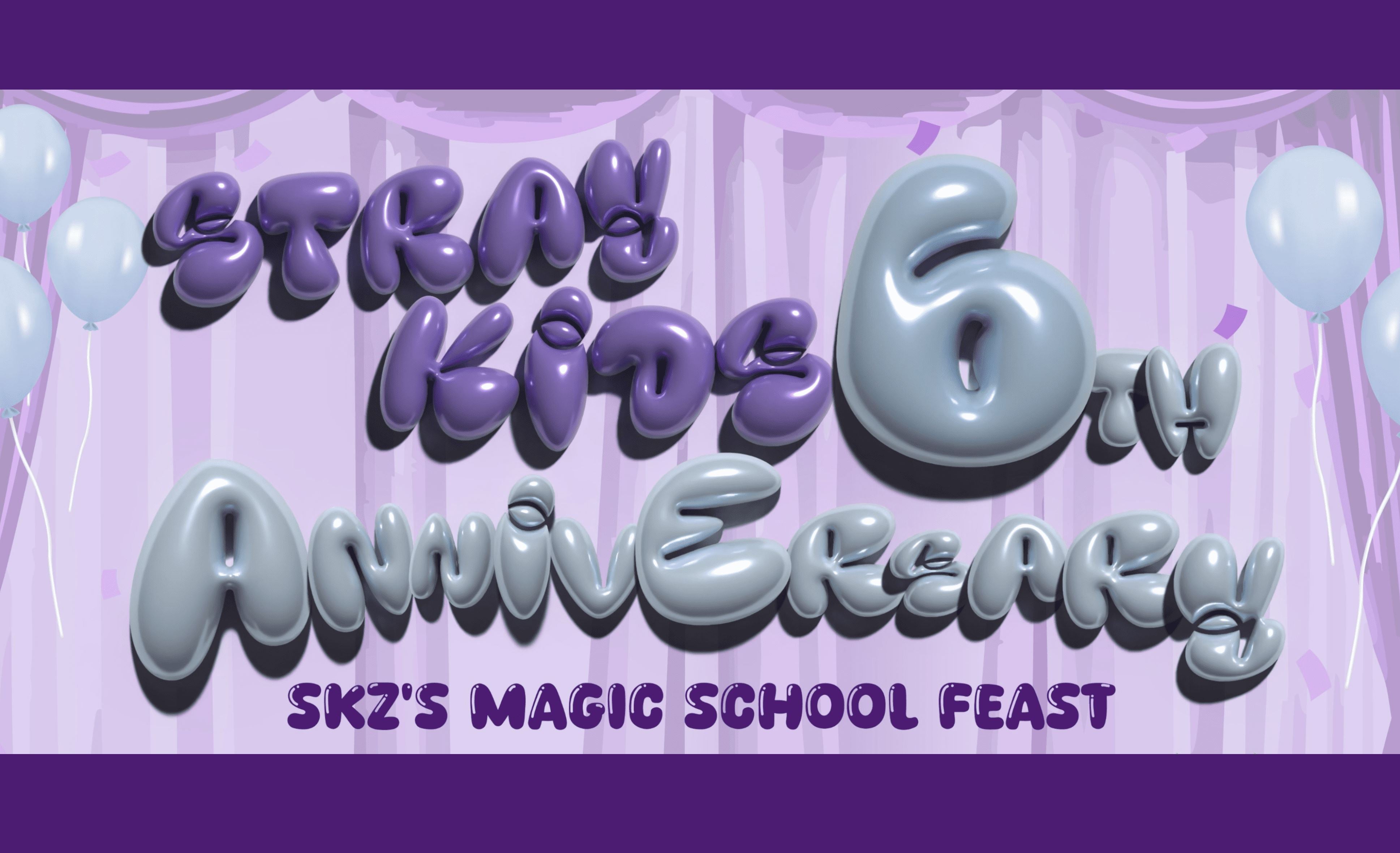 Zu Stray Kids 6. Jubiläum gibt es viele neue Fanartikel: SKZ'S MAGIC SCHOOL!