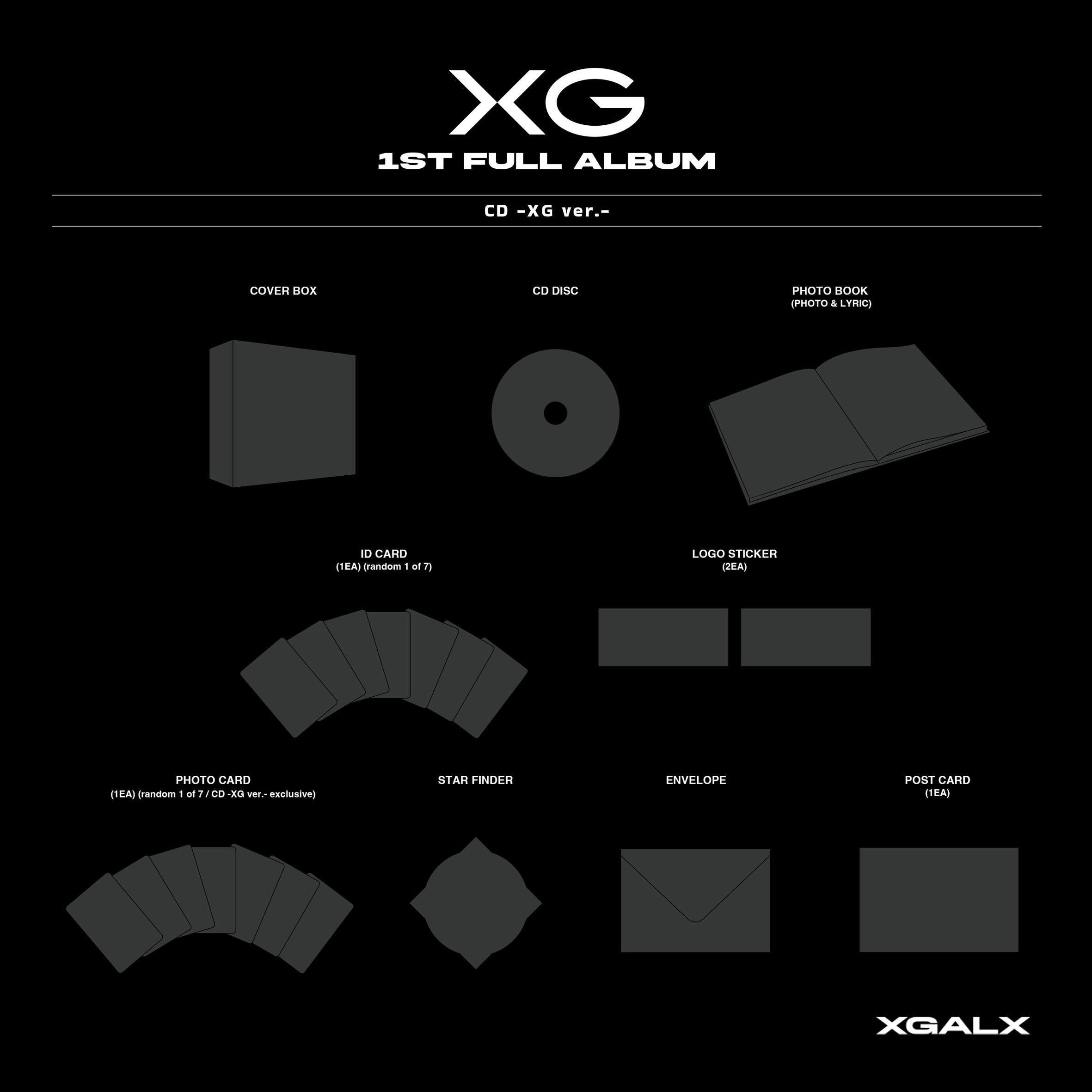 XG - XGALX (1ST FULL ALBUM)