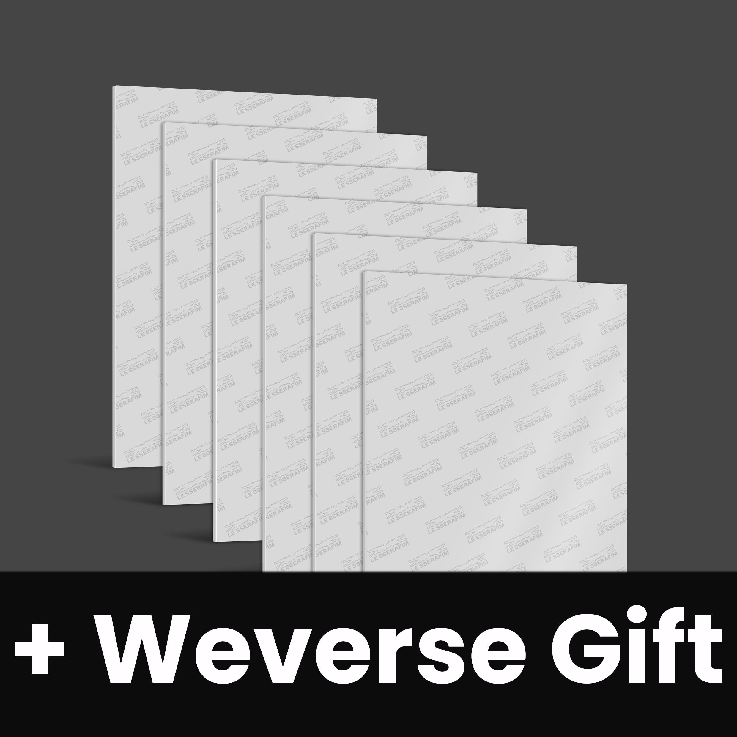 LE SSERAFIM - SPAGHETTI (COMPACT VER.) + Weverse Gift