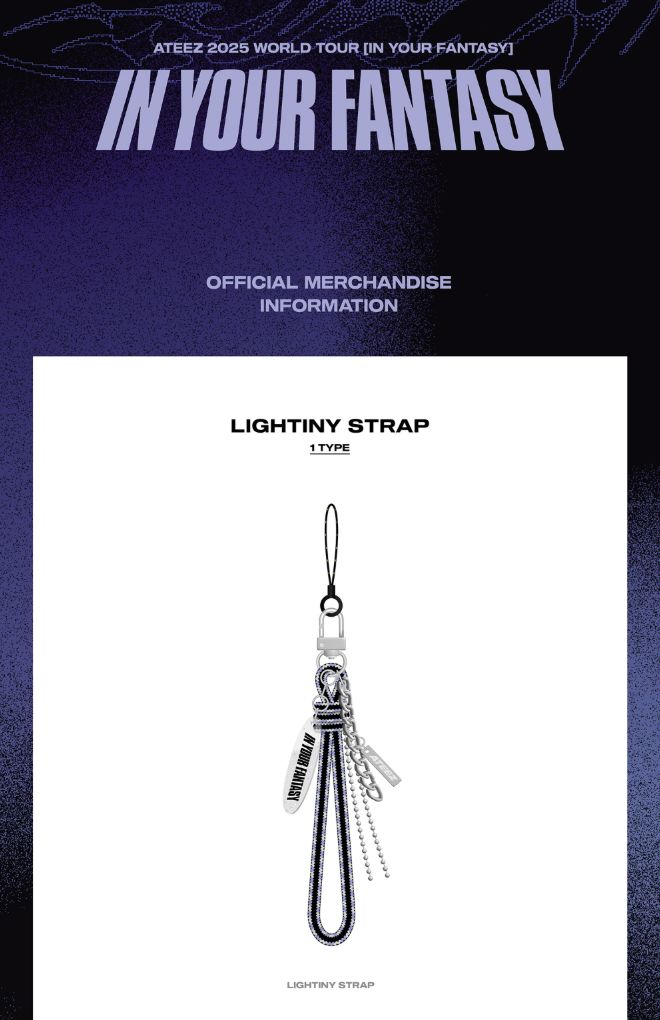 ATEEZ - 2025 WORLD TOUR 'IN YOUR FANTASY' IN INCHEON OFFICIAL MD Nolae