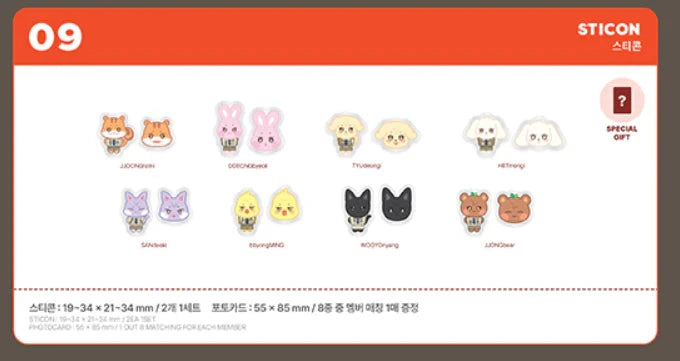 ATEEZ - ANITEEZ IN TREASURE OFFICIAL MD 2 Nolae