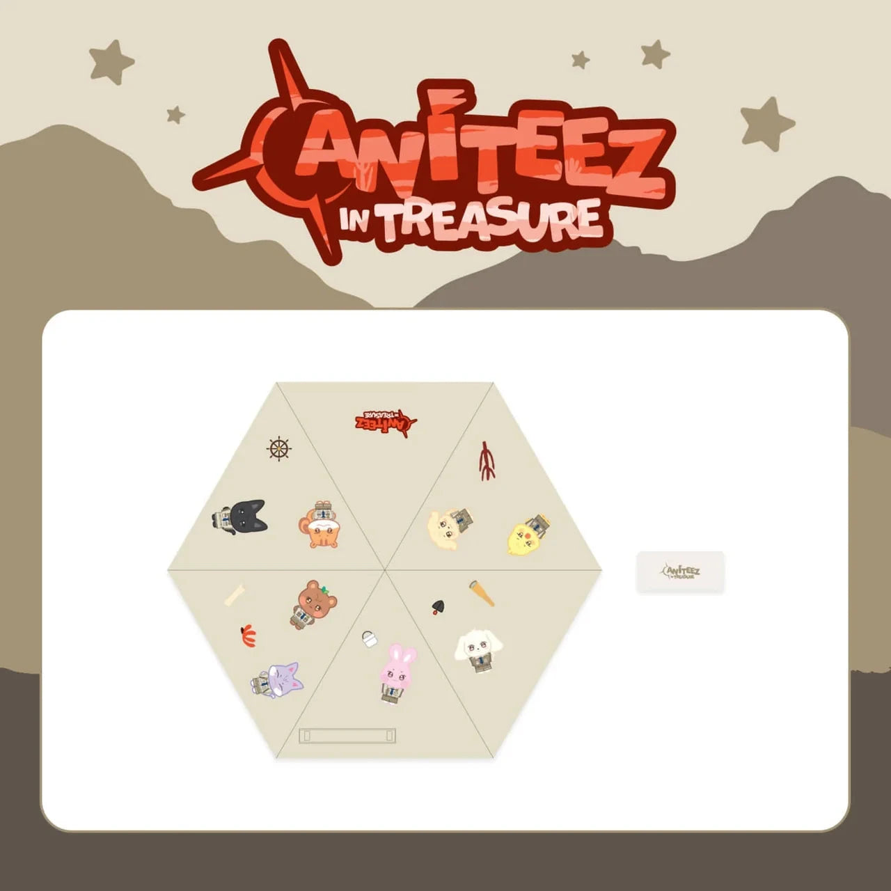 ATEEZ - ANITEEZ IN TREASURE OFFICIAL MD 3 Nolae