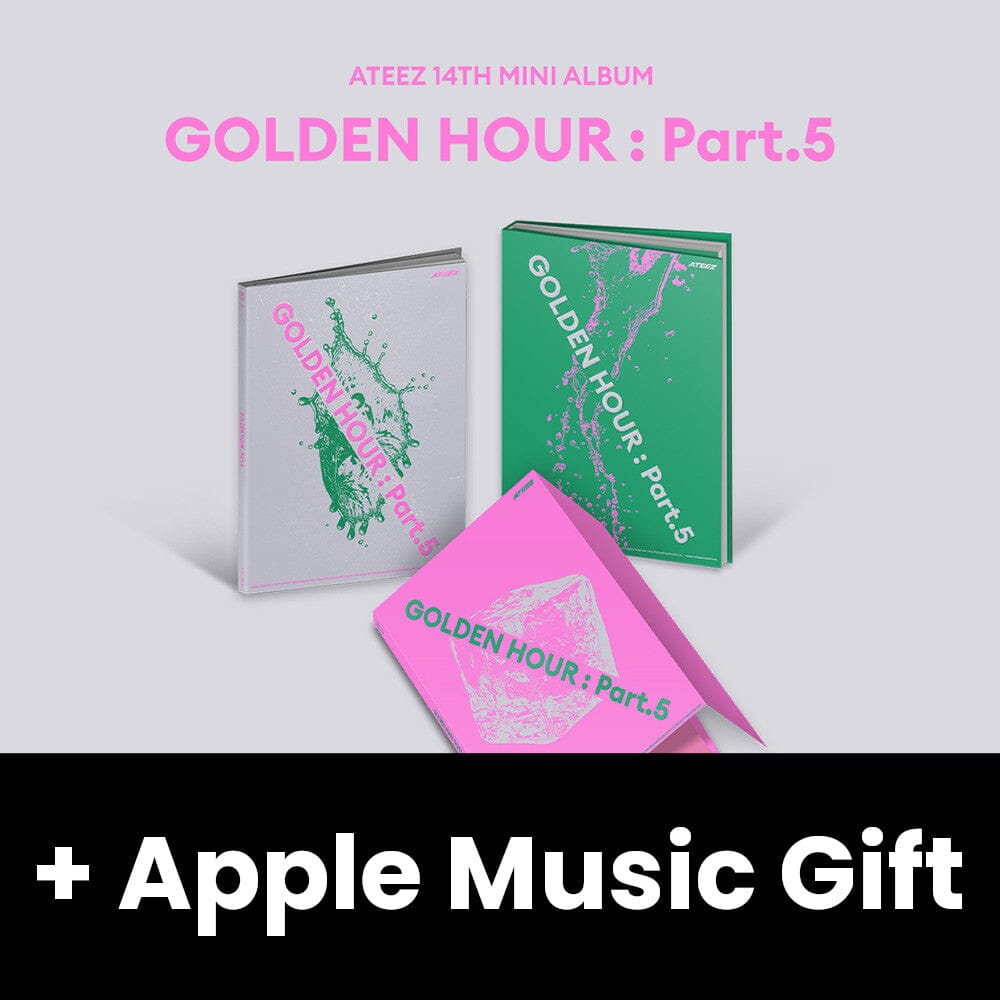 アイドル ateez apple music cafe complete ATEEZ - GOLDEN HOUR : PART.5 + Apple Music Gift