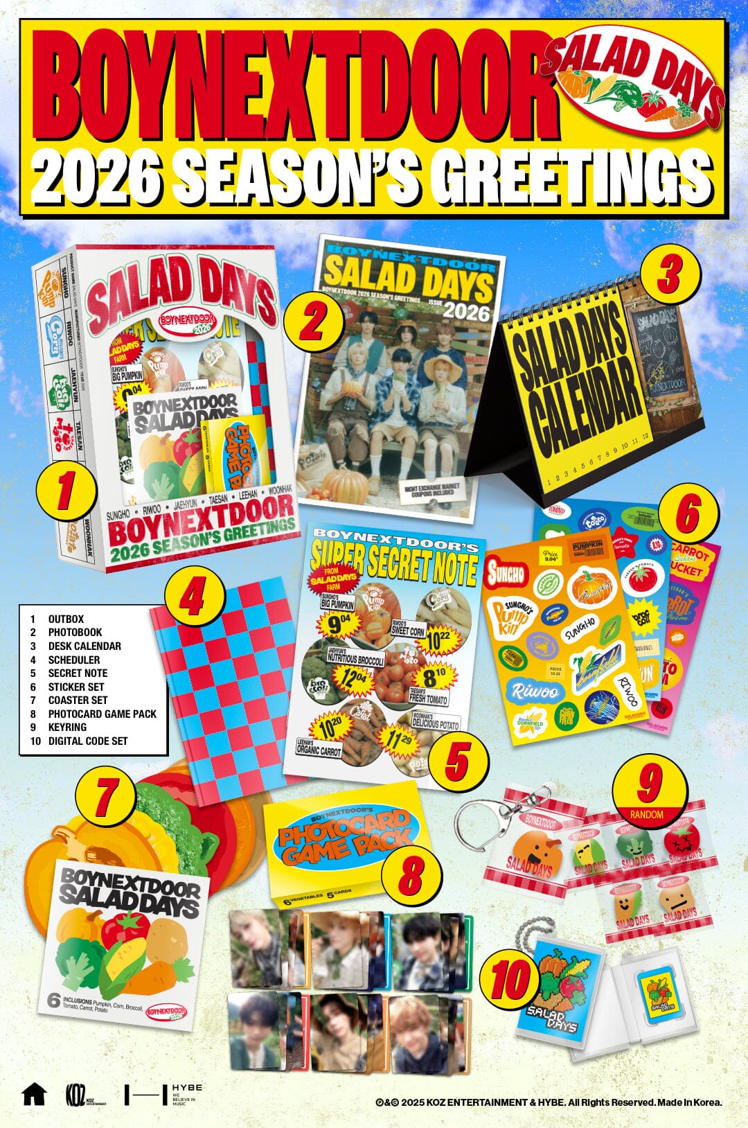 BOYNEXTDOOR - 2026 SEASON'S GREETINGS Nolae