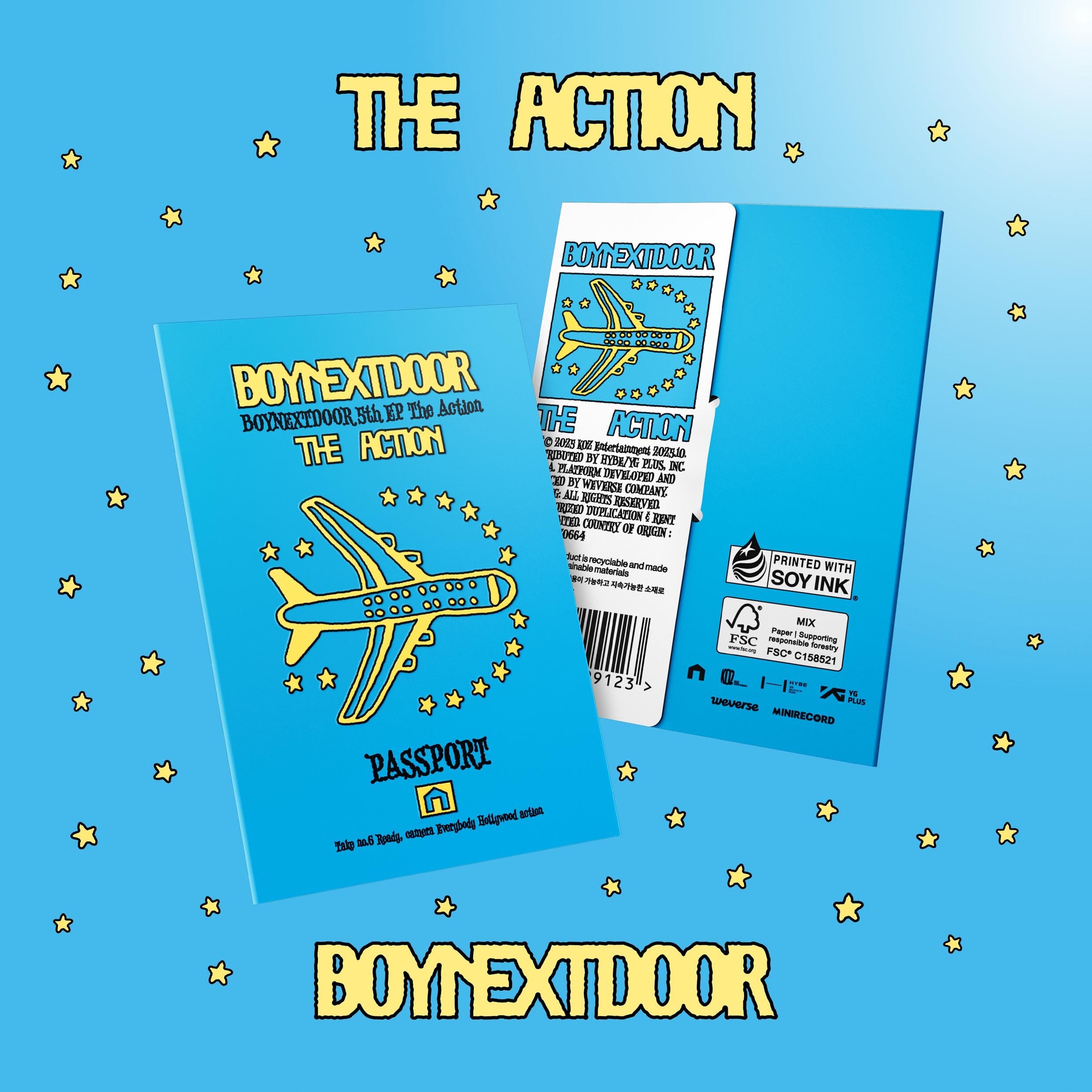 BOYNEXTDOOR - THE ACTION (WEVERSE ALBUMS VER.) Nolae