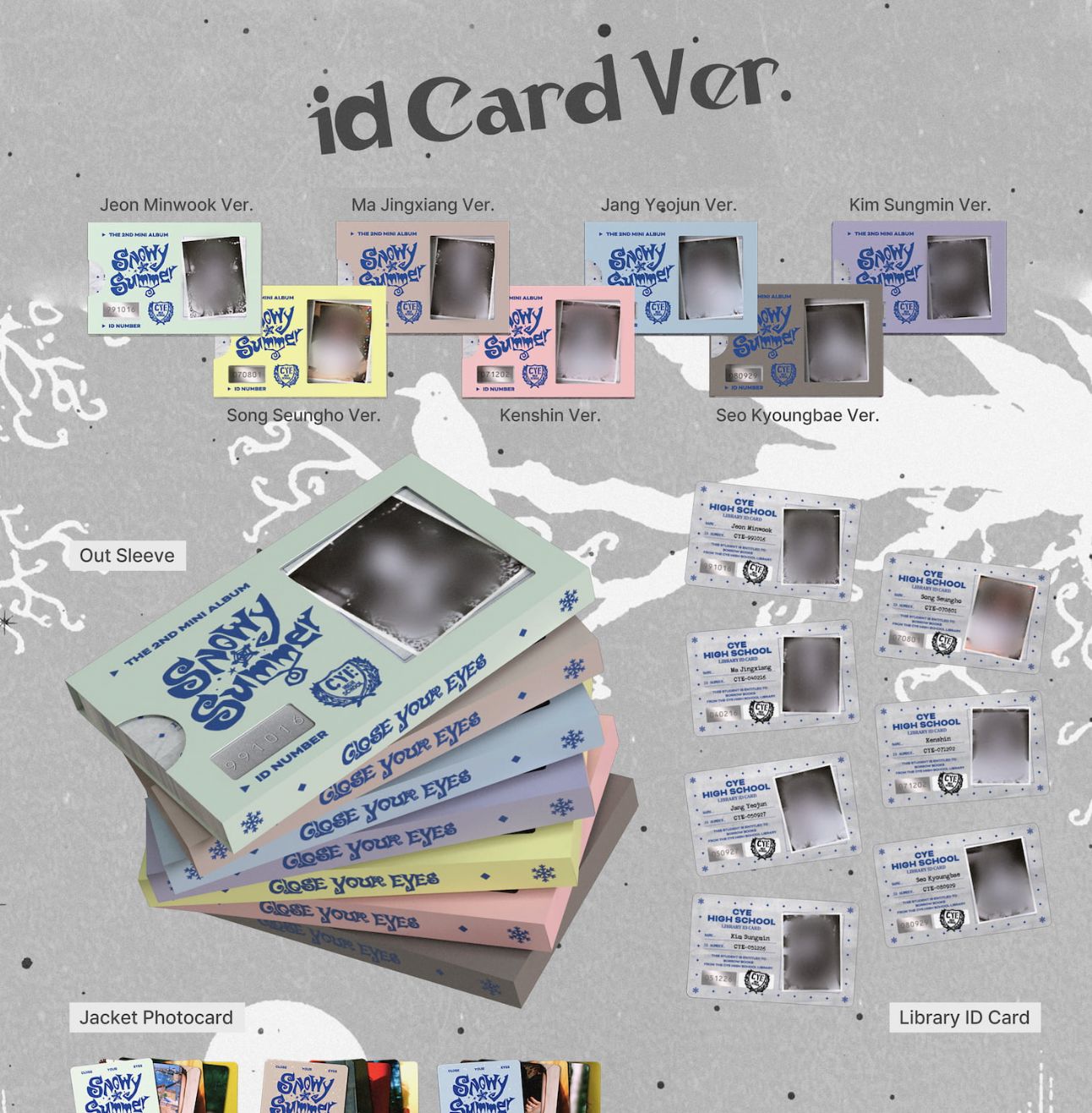 CLOSE YOUR EYES - SNOWY SUMMER (POCA ALBUM VER.) Nolae