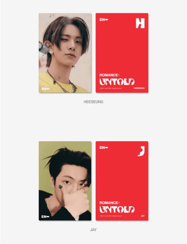 ENHYPEN - ROMANCE : UNTOLD OFFICIAL MD Nolae