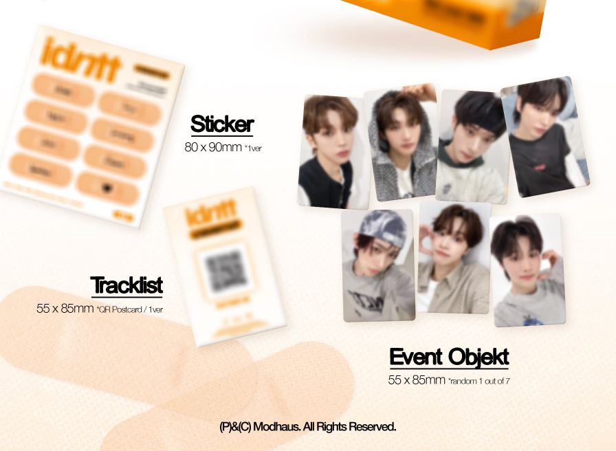 IDNTT - UNEVERMET (HURT HEART VER.) (LIMITED EDITION) Nolae