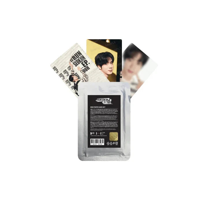 BTS RUNSEOKJIN Jin ジン USA トレカ JIN (BTS) - MINI PHOTO CARD SET (RUNSEOKJIN OFFICIAL MD)