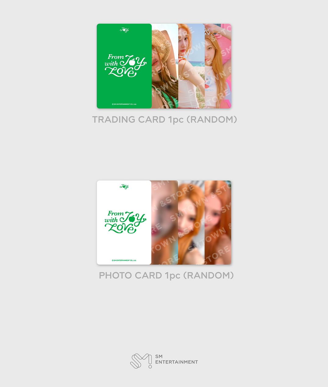 JOY (RED VELVET) - RANDOM TRADING CARD (FROM JOY, WITH LOVE) Nolae