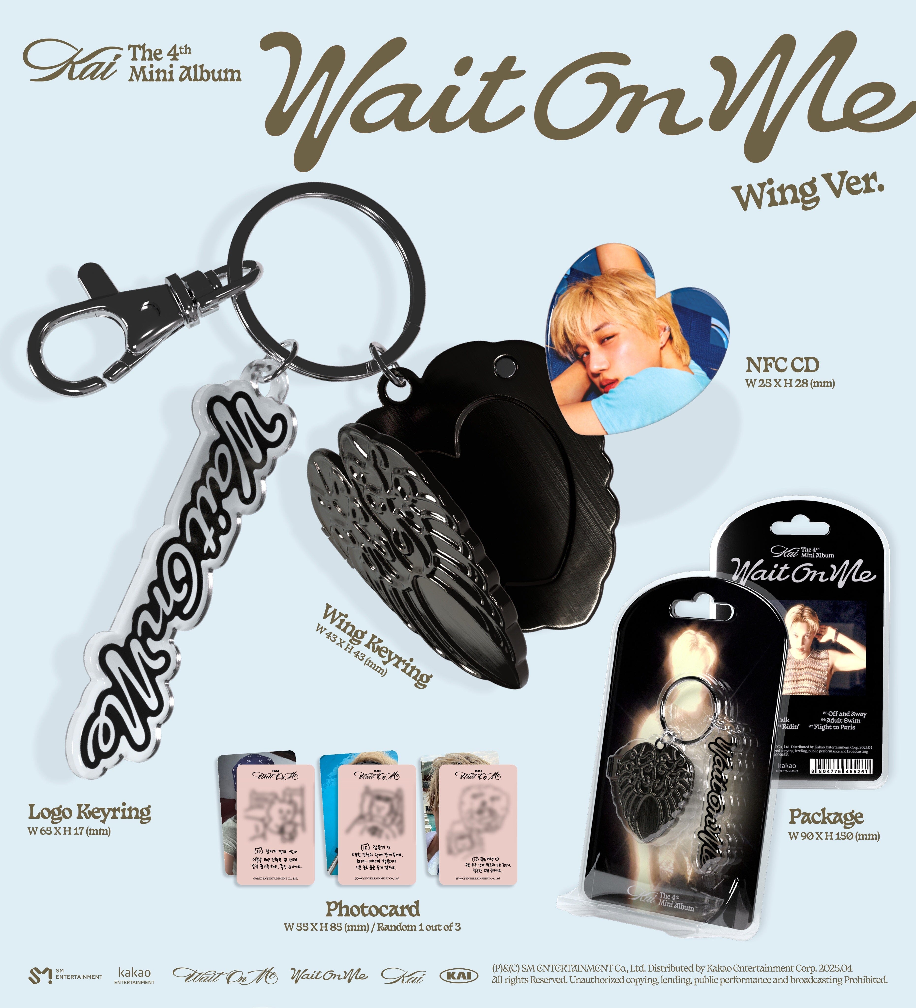 KAI (EXO) - WAIT ON ME (WING VER.) (SMART ALBUM) Nolae