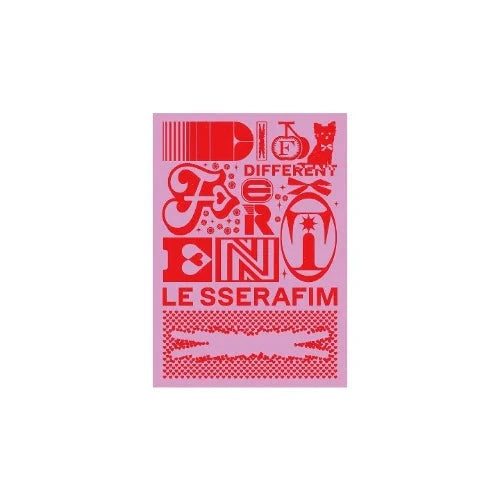 LE SSERAFIM - DIFFERENT (JAPAN 4TH SINGLE) + Weverse Gift Nolae