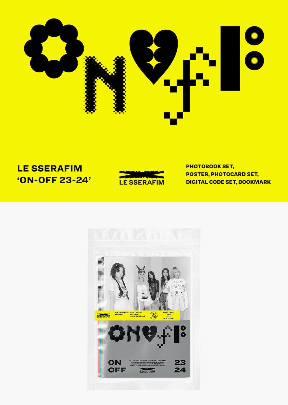 LE SSERAFIM - 'ON-OFF 23-24' Nolae
