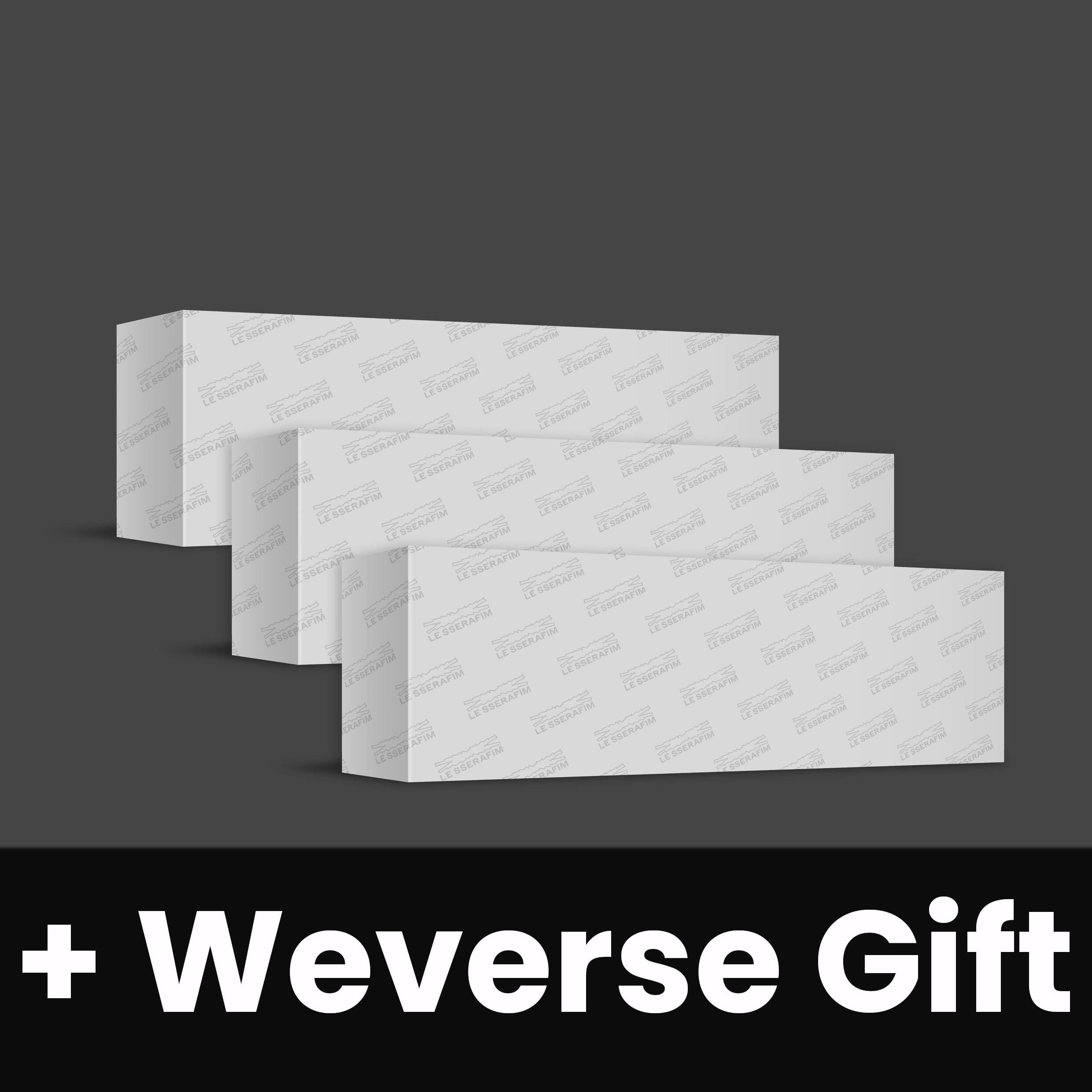 LE SSERAFIM - SPAGHETTI + Weverse Gift Nolae