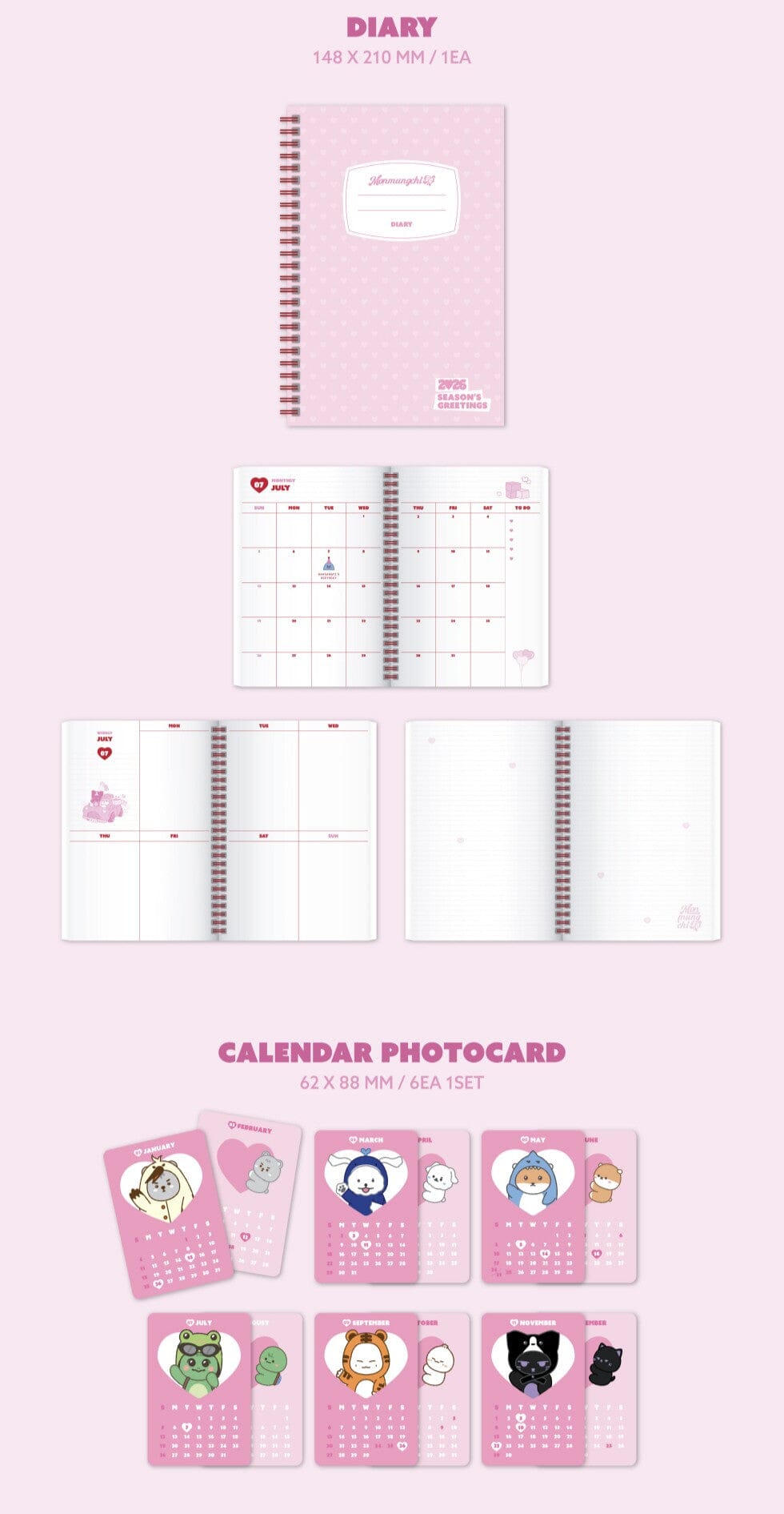 MONMUNGCHI X - 2026 SEASON’S GREETINGS Nolae