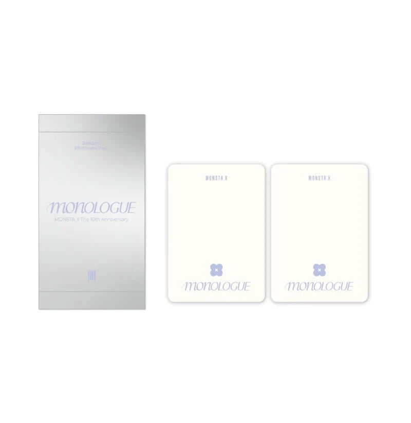 MONSTA X - PHOTOCARD & POLAROID SET (MONOLOGUE 'THE 10TH ANNIVERSARY' POP UP OFFICIAL MD) Nolae