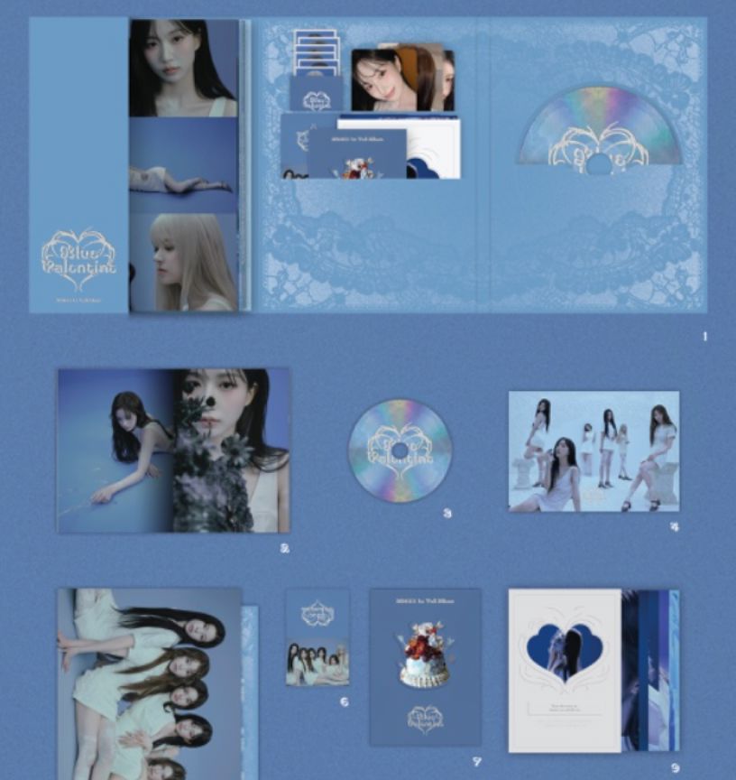 NMIXX - BLUE VALENTINE + Apple Music Photocard Nolae