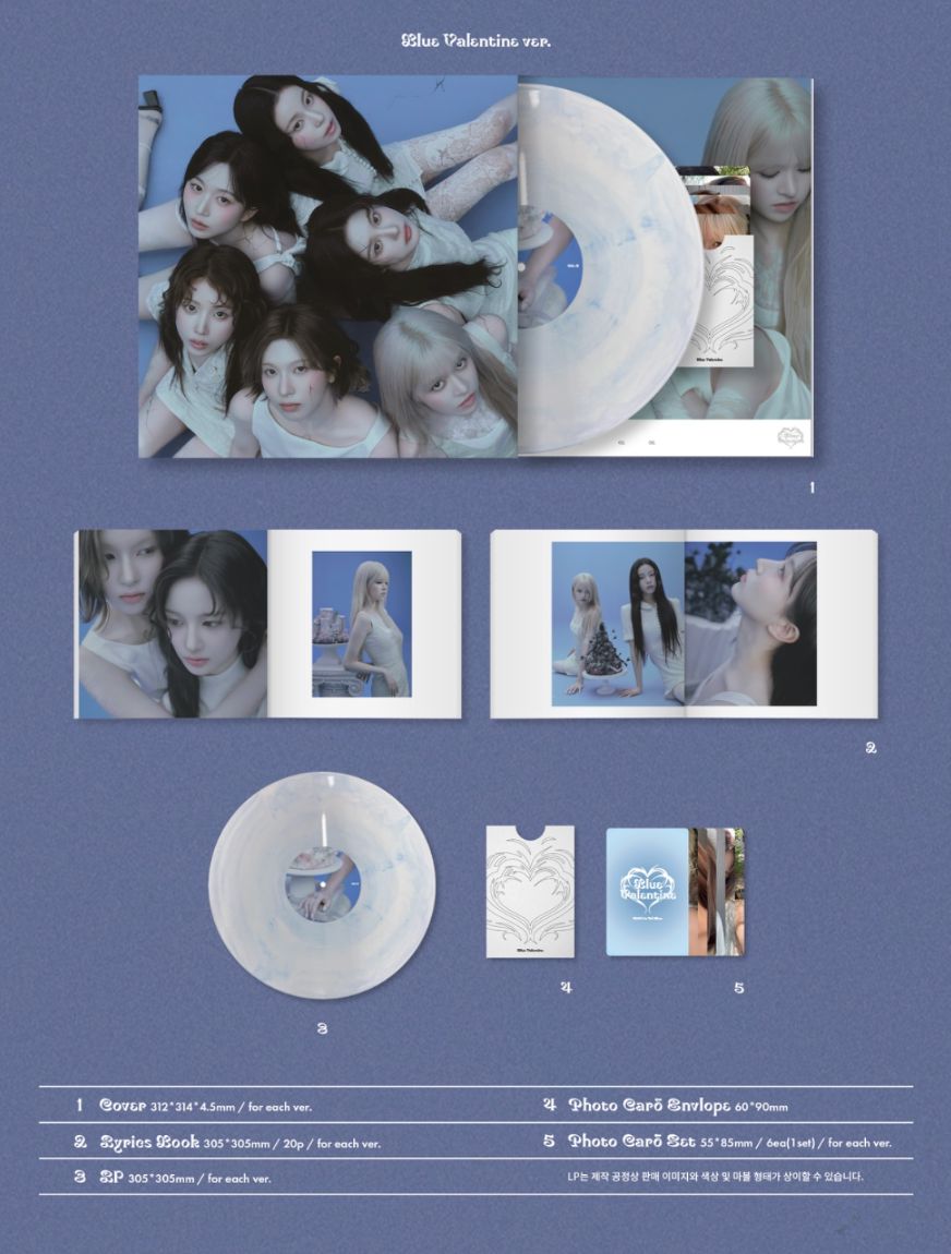 NMIXX - BLUE VALENTINE (LP VER.) Nolae