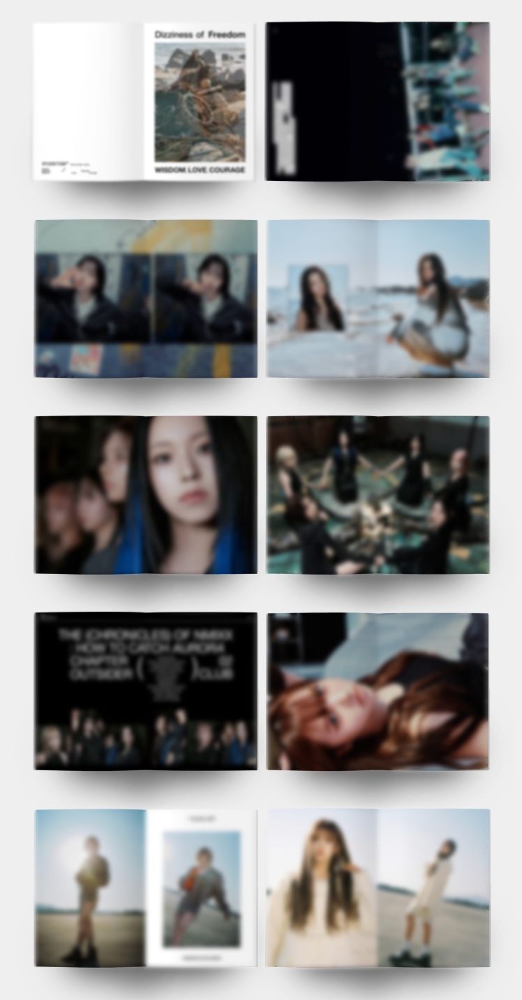 NMIXX - PHOTOBOOK (THE CHRONICLES OF NMIXX : HOW TO CATCH AURORA) + Soundwave Photocards Nolae