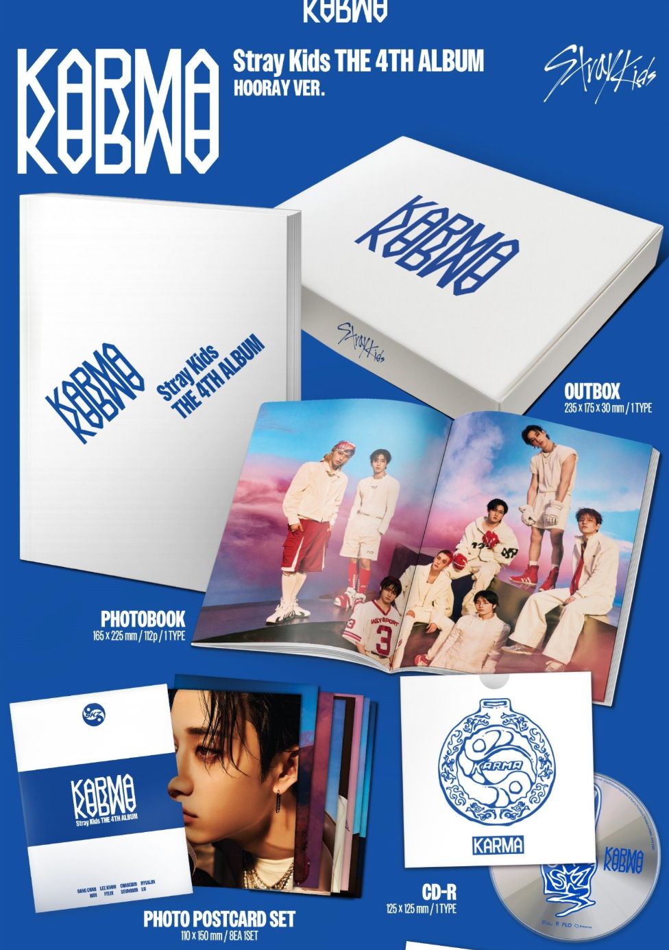 STRAY KIDS - KARMA + Aladin Photocard Nolae