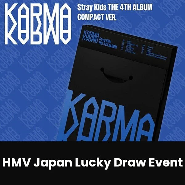 STRAY KIDS - KARMA (COMPACT VER.) (HMV JAPAN LUCKY DRAW EVENT) Nolae