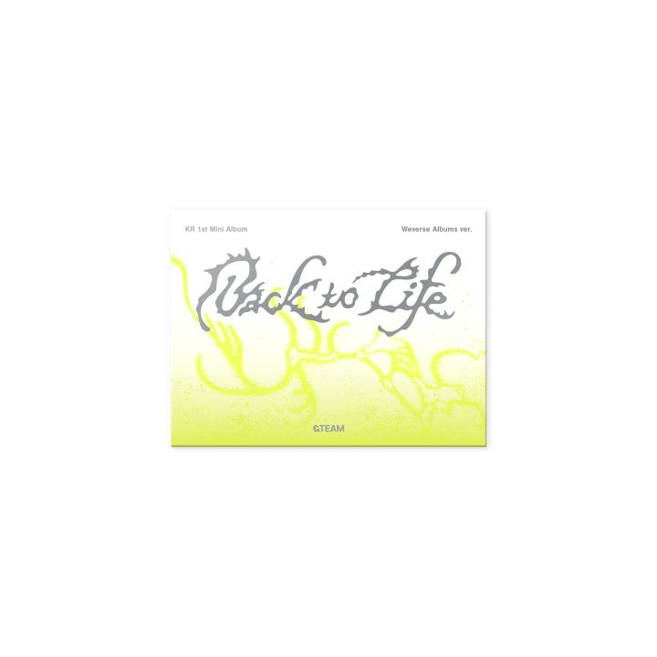 &TEAM - BACK TO LIFE (1ST KOREAN MINI ALBUM) (PHOTOCARD BOX) (WEVERSE