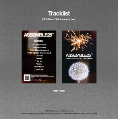 TRIPLE S - ASSEMBLE25 (OBJEKT MUSIC ALBUM) Nolae