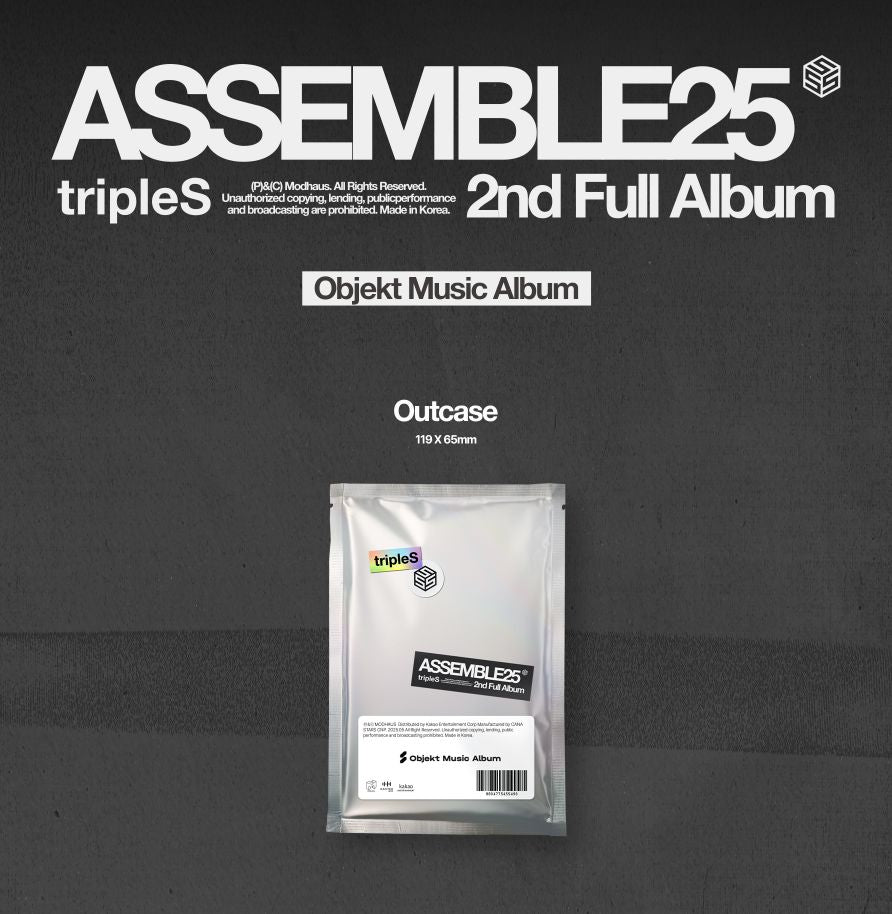 TRIPLE S - ASSEMBLE25 (OBJEKT MUSIC ALBUM) Nolae