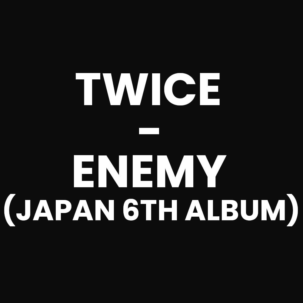 TWICE - ENEMY (JAPAN 6TH ALBUM) Nolae