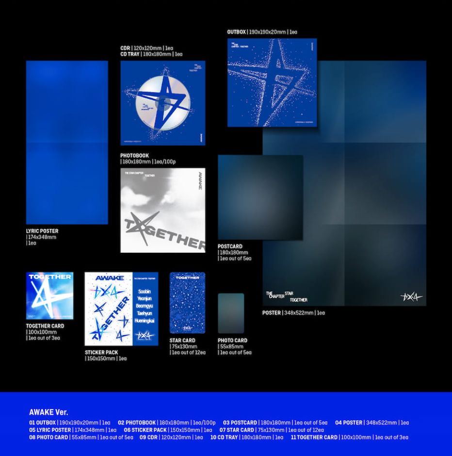 TXT - THE STAR CHAPTER: TOGETHER + BDM Gift Nolae
