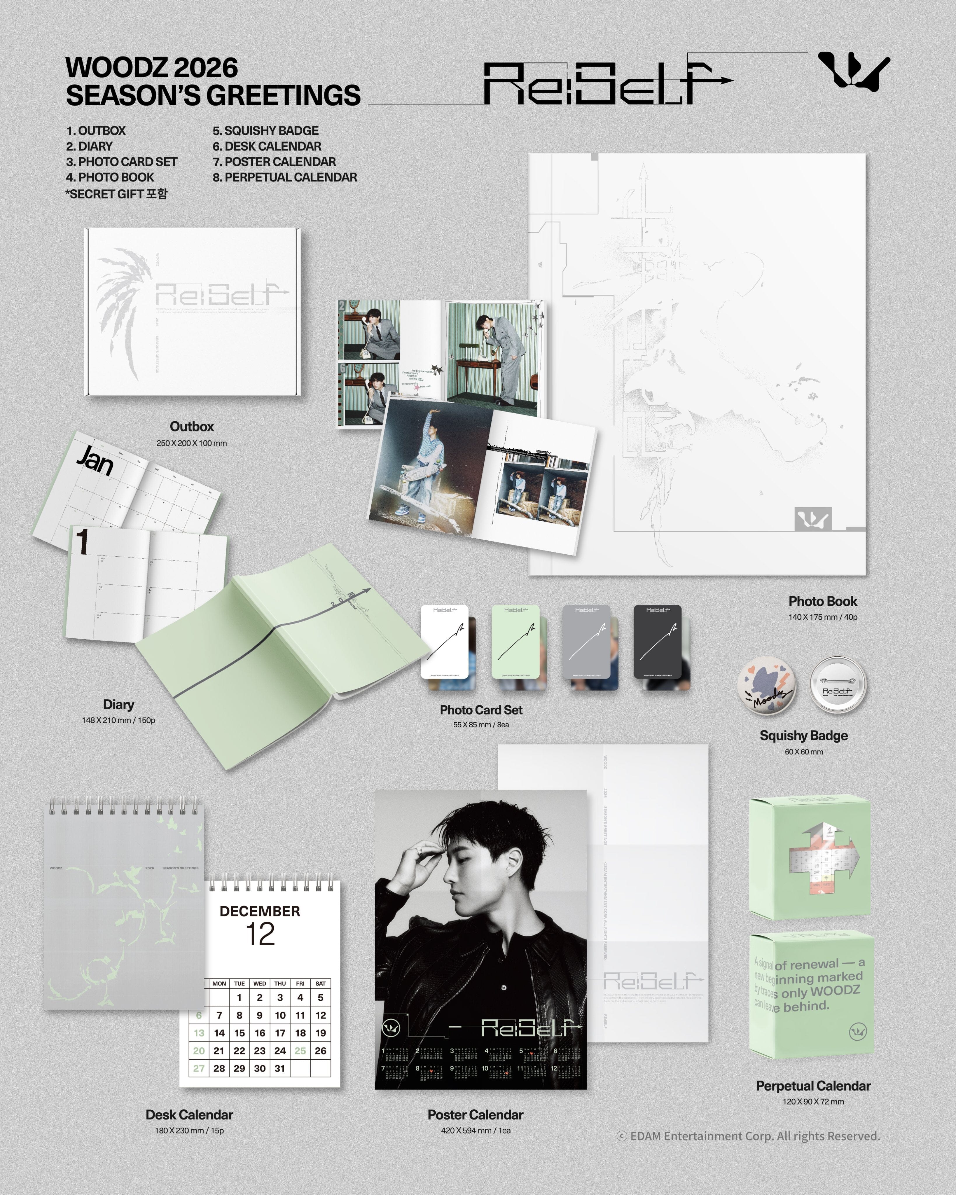 WOODZ - 2026 SEASON'S GREETINGS (RE:SELF) Nolae