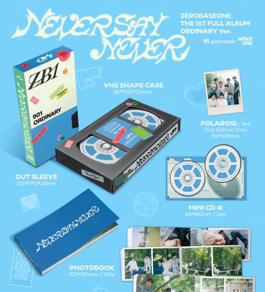 ZB1 - NEVER SAY NEVER (PHOTOBOOK VER.) Nolae