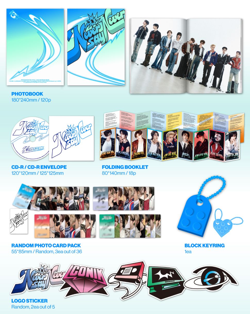 ZB1 - NEVER SAY NEVER (PHOTOBOOK VER.) Nolae