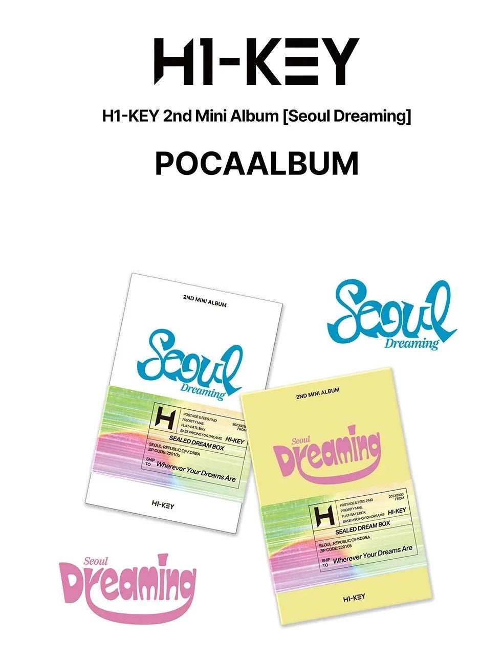 H1-KEY - SEOUL DREAMING (POCA ALBUM) Nolae Kpop