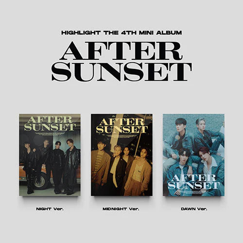 HIGHLIGHT - AFTER SUNSET (4TH MINI ALBUM) Nolae Kpop