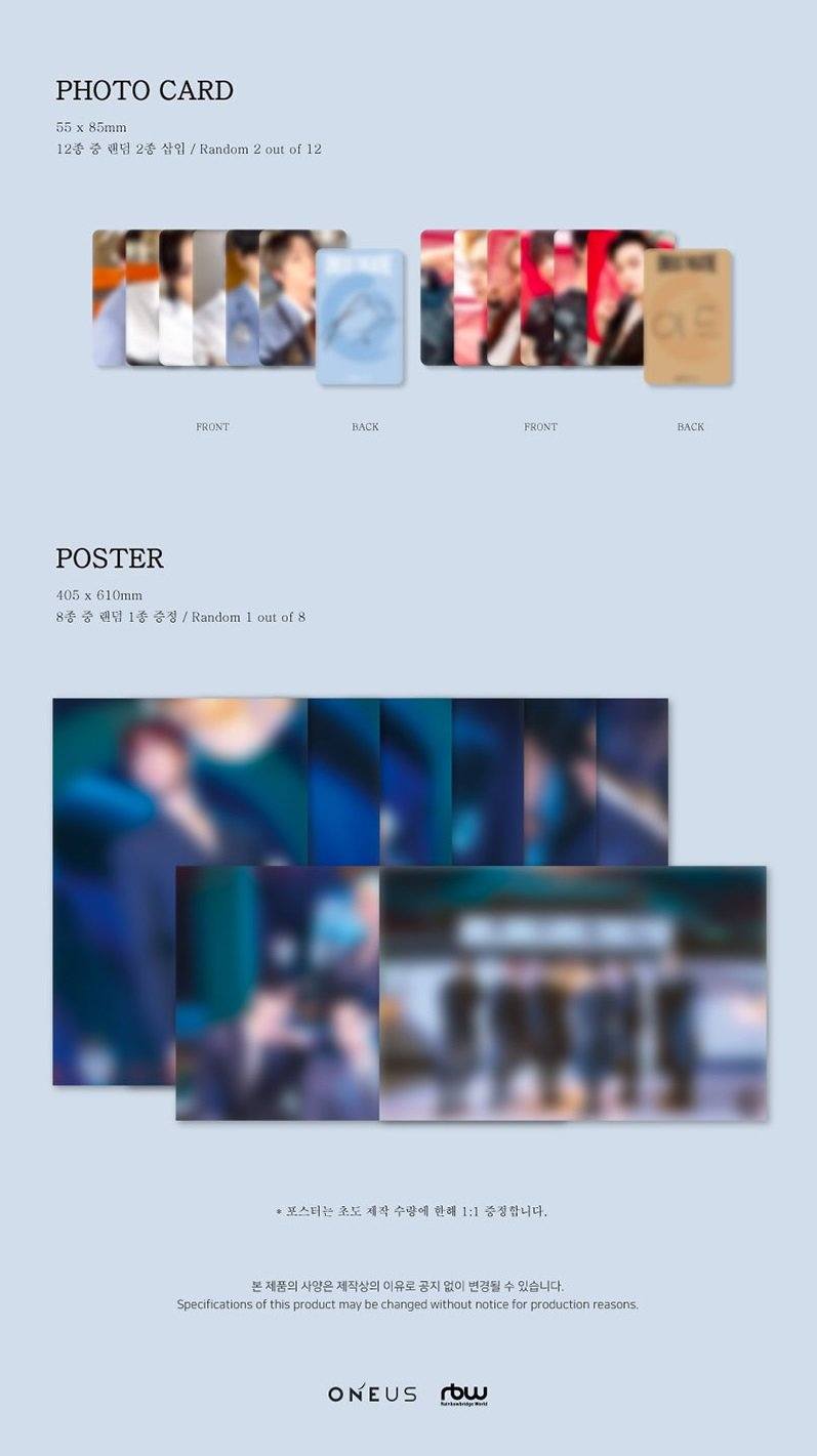 ONEUS - 6th Mini Album Blood Moon Nolae Kpop