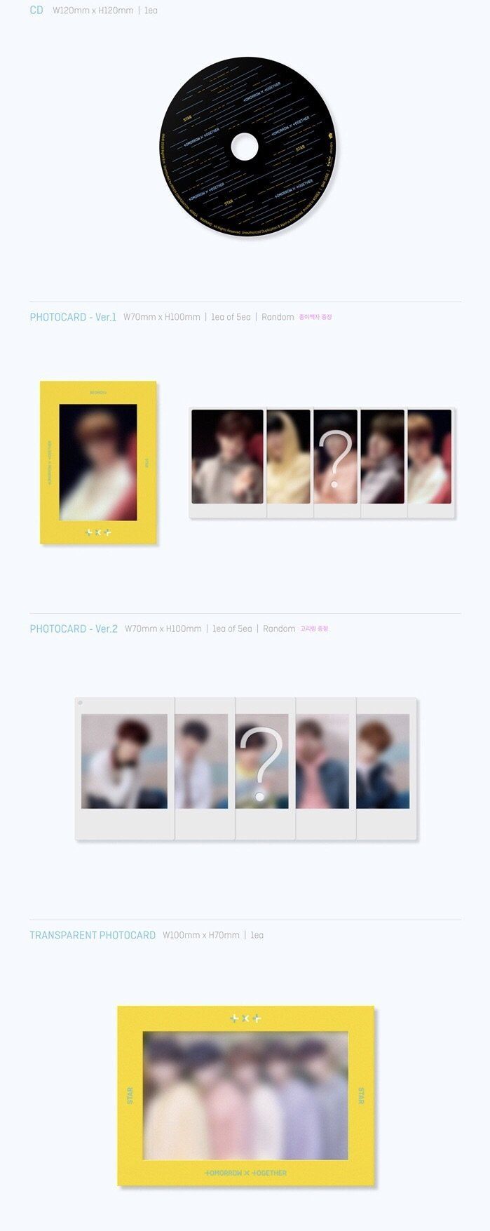 TOMORROW X TOGETHER (TXT) - THE DREAM CHAPTER : STAR