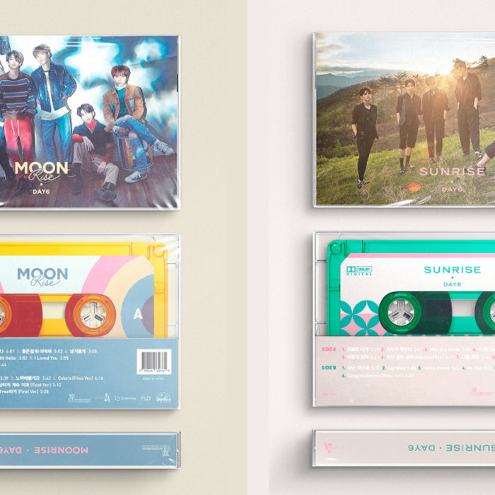 Day6 bringt die Alben Sunrise und Moonrise als Kassetten heraus!