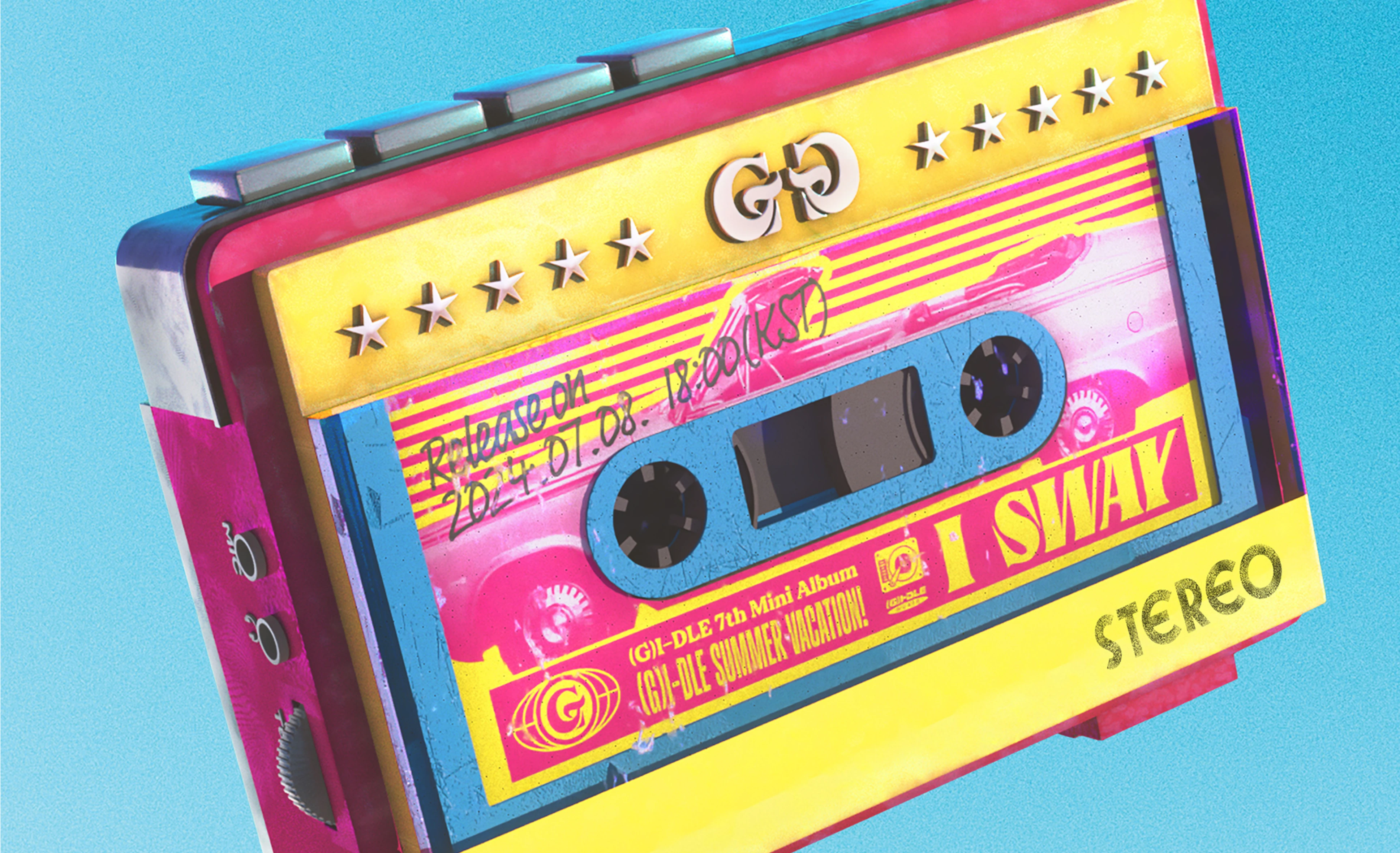 (G)I-DLE's neues Album "I SWAY" ist als CD und Kassette erhältlich!