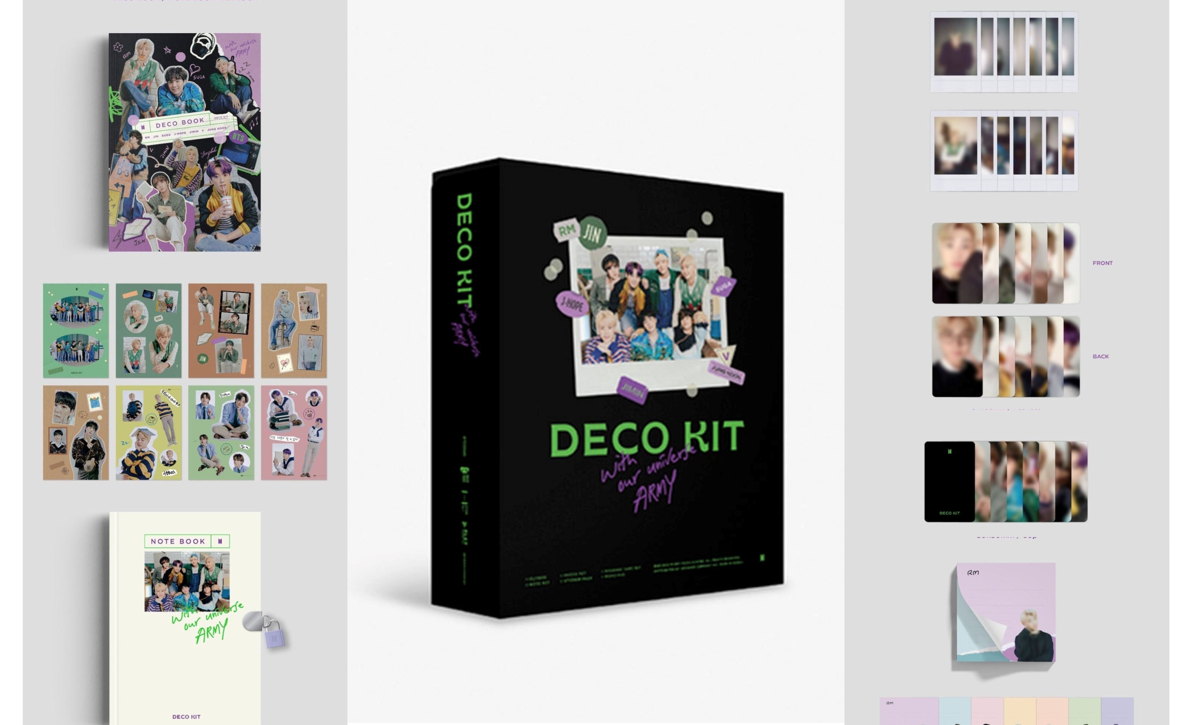 Mit BTS "Deco Kit" kann das Dekorieren losgehen!