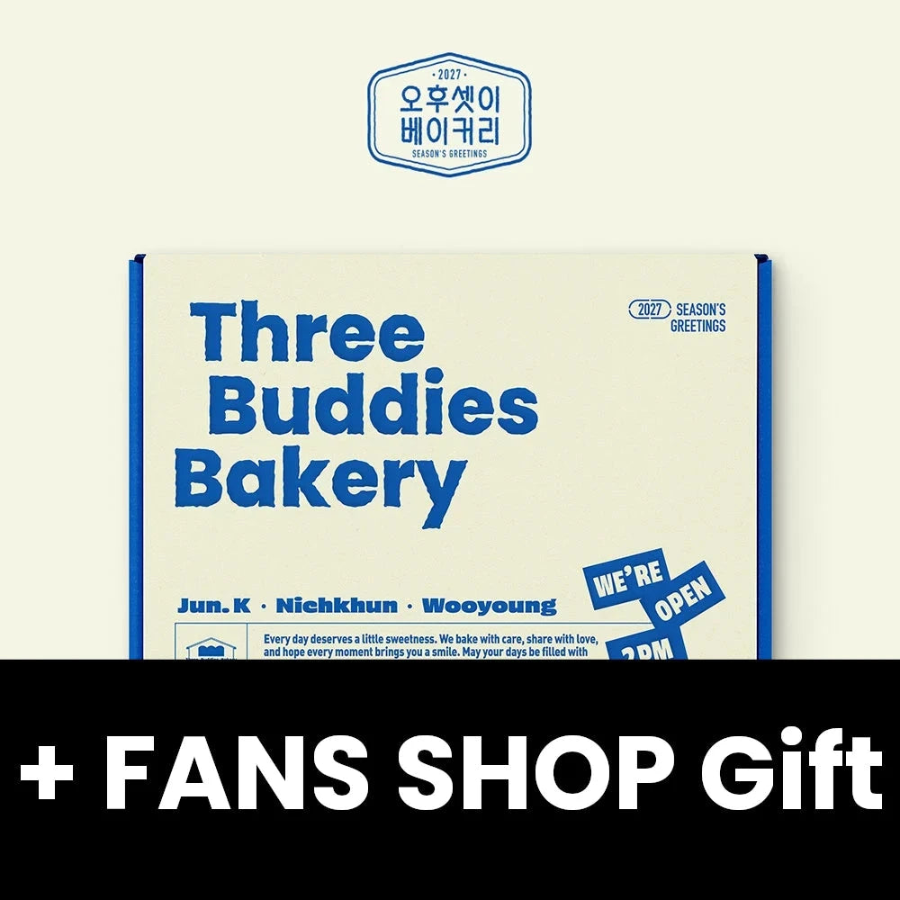 2PM - 2027 SEASON'S GREETINGS (THREE BUDDIES BAKERY) + FANS SHOP Gift Nolae