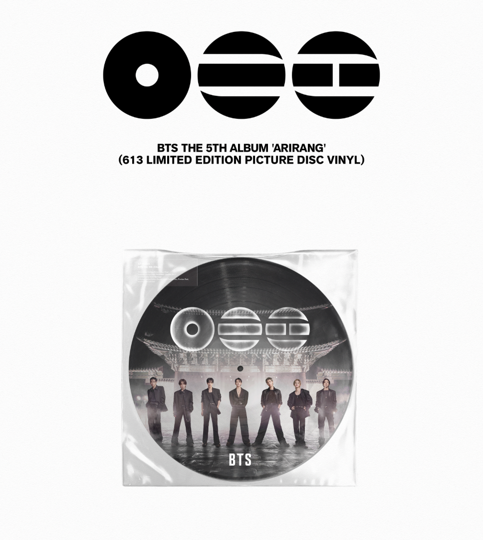 BTS - ARIRANG (613 LIMITED EDITION PICTURE DISC VINYL)