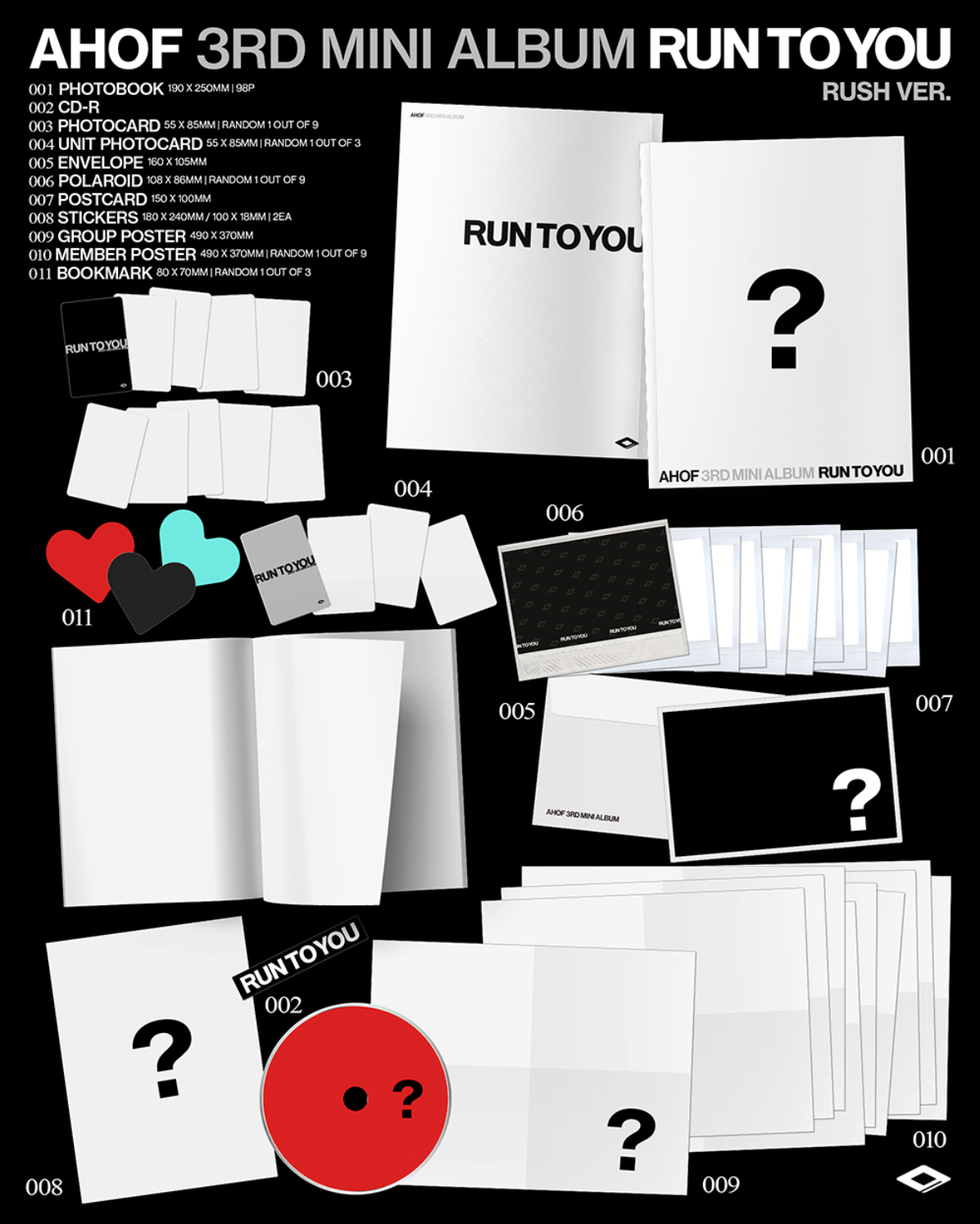 AHOF - RUN TO YOU (PHOTOBOOK VER.)