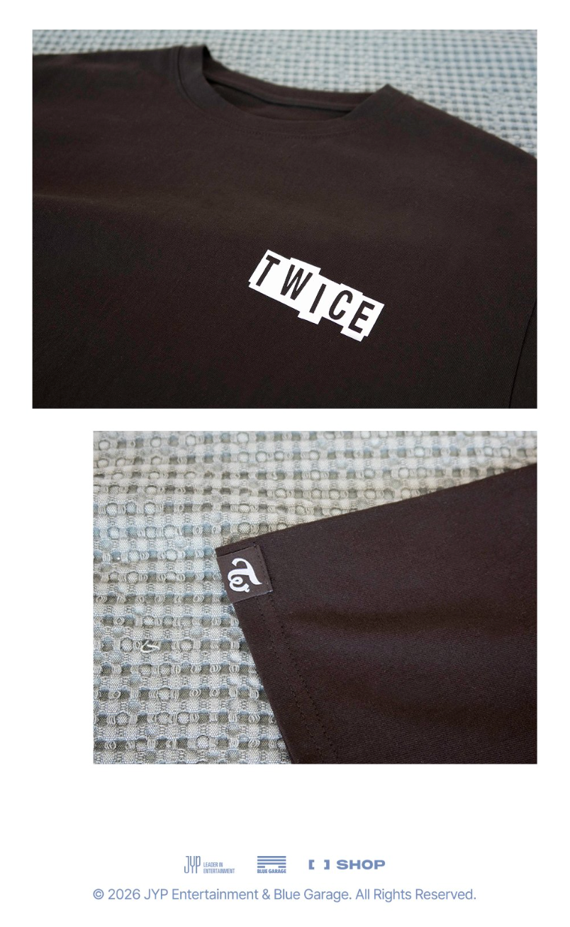 TWICE - T-SHIRT (2026 THIS IS FOR WORLD TOUR FINALE IN SEOUL MD)