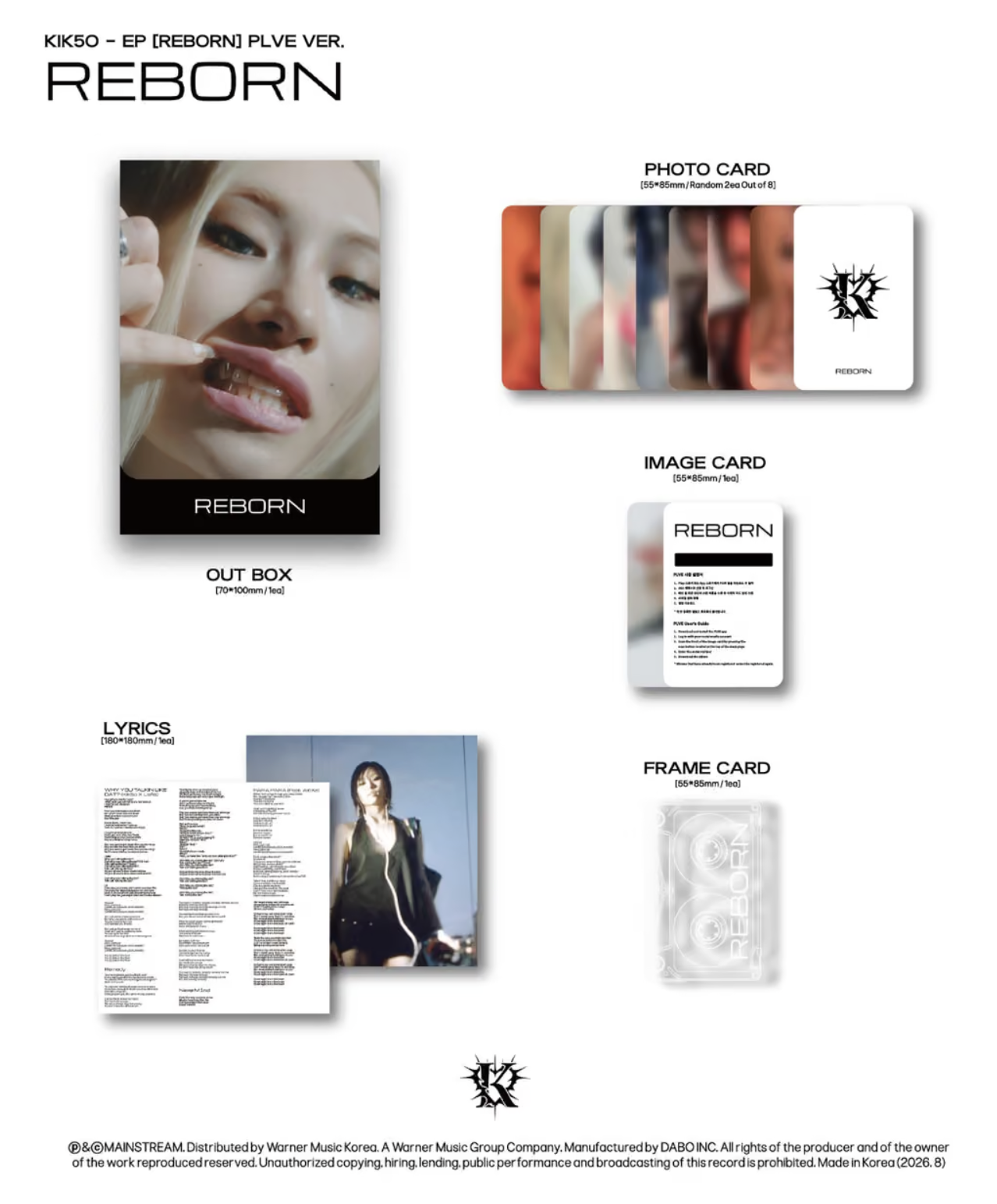 KIK5O - REBORN (PLVE VER.)