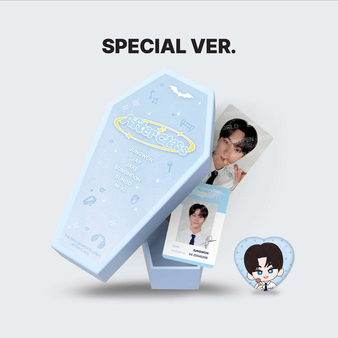 ENHYPEN - WORLD COUPON CARD COLLECTION (AFTER CLASS VER.)