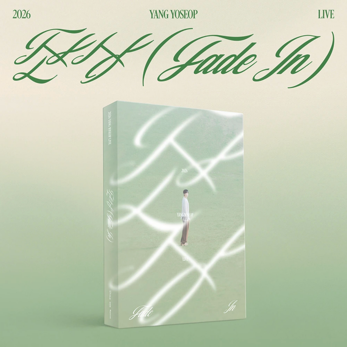 YANG YOSEOP - FADE IN (2026 YANG YOSEOP LIVE ALBUM)