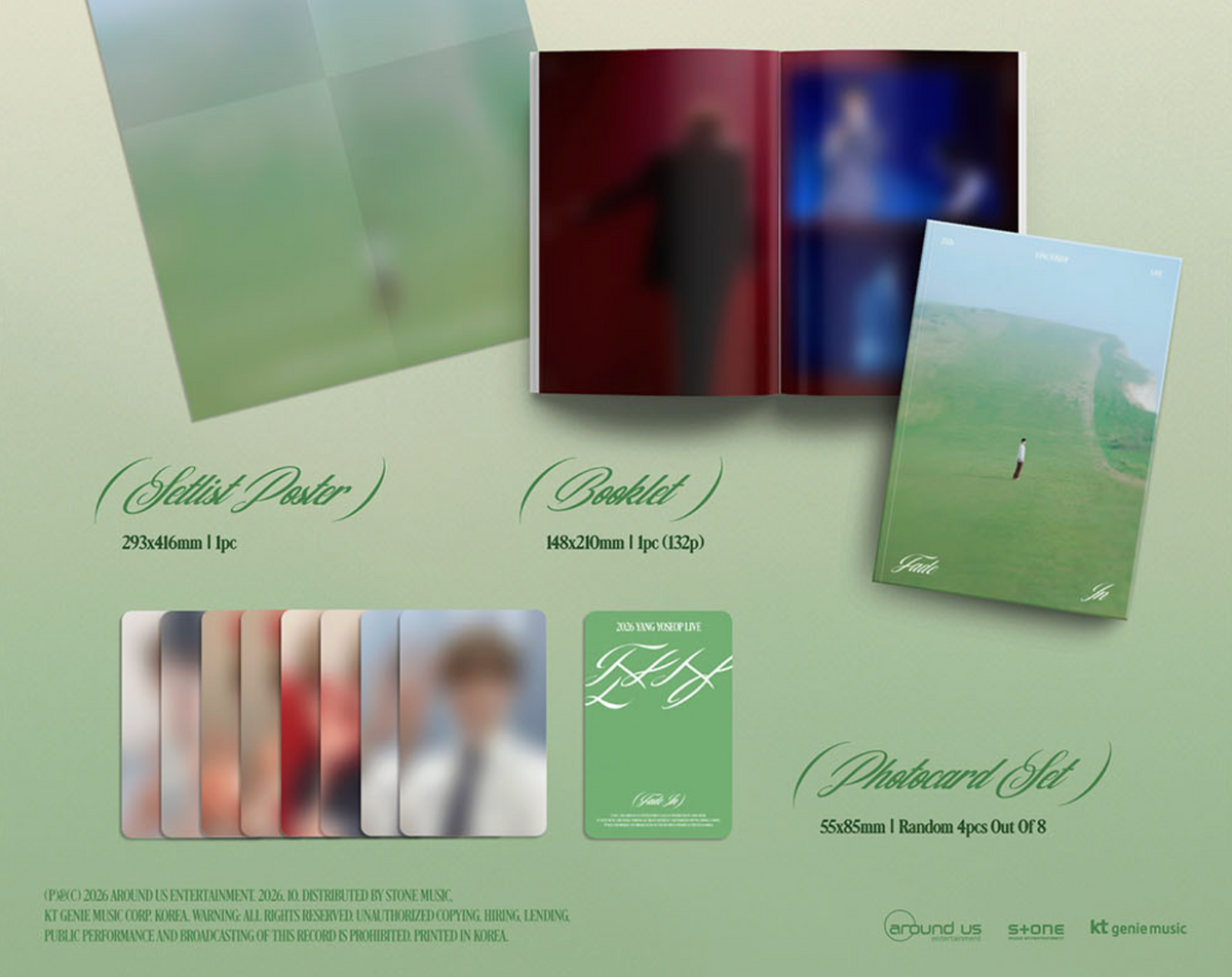 YANG YOSEOP - FADE IN (2026 YANG YOSEOP LIVE ALBUM)