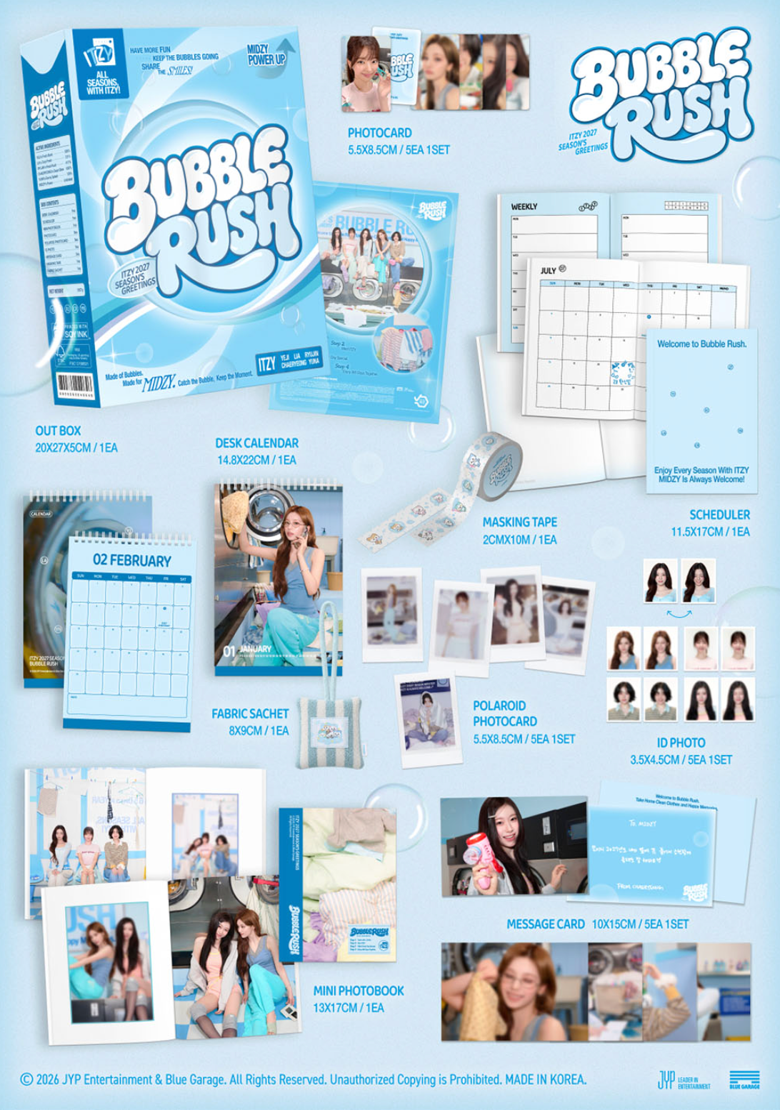 ITZY - 2027 SEASON'S GREETINGS (BUBBLERUSH)
