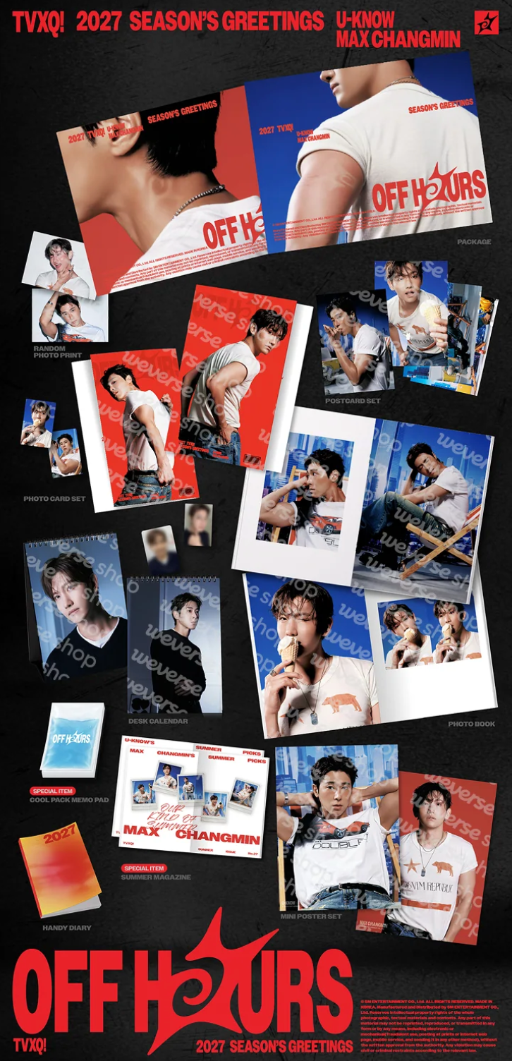 TVXQ! - 2027 SEASON'S GREETINGS